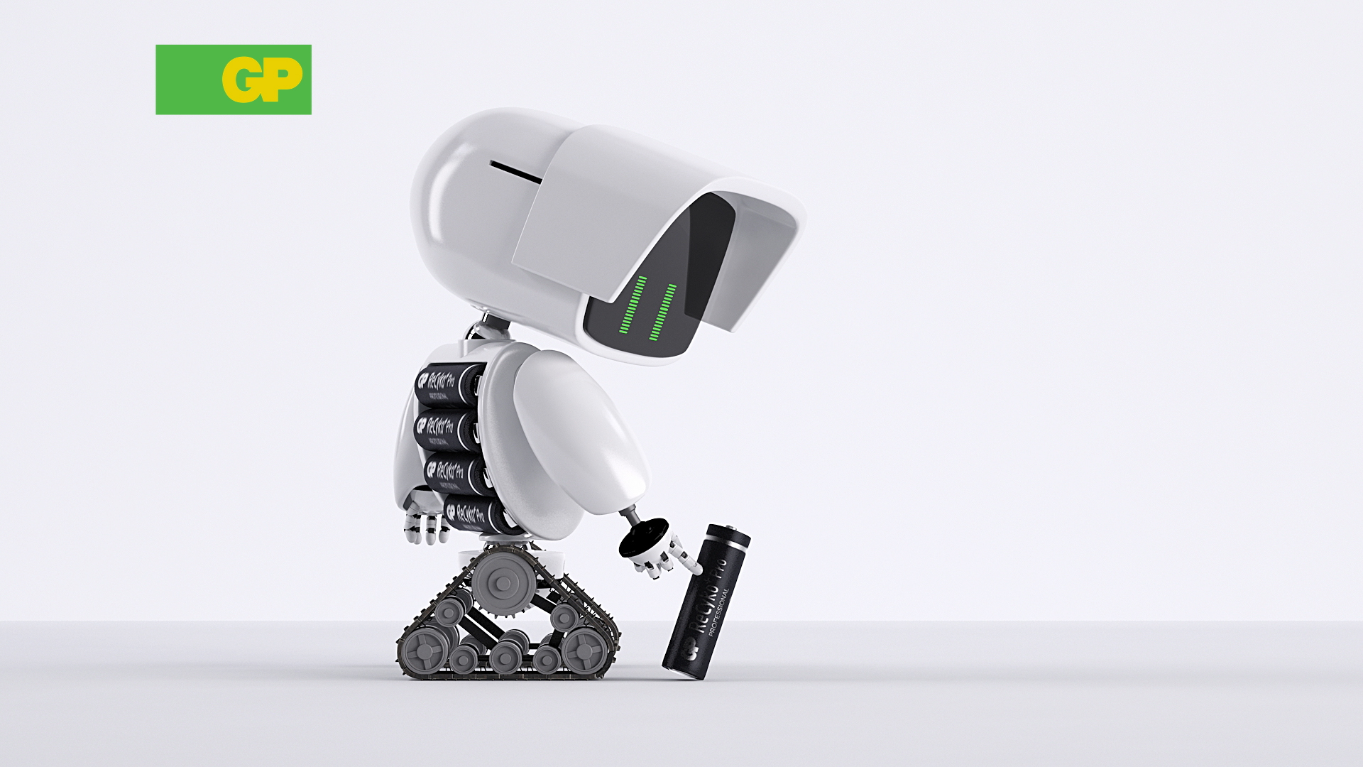 gp batteries robot commercial