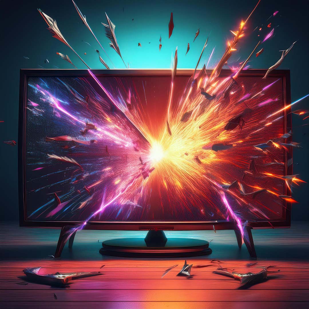 ai generated image to represent targeted TV audience